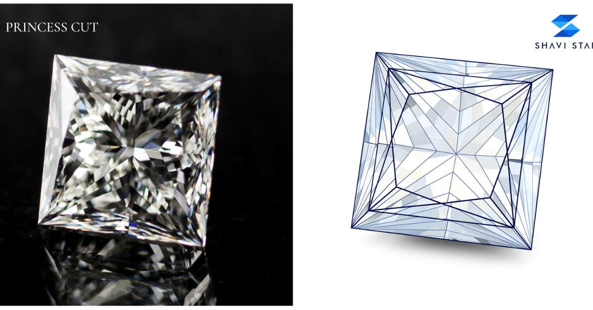 Princess cut Diamond